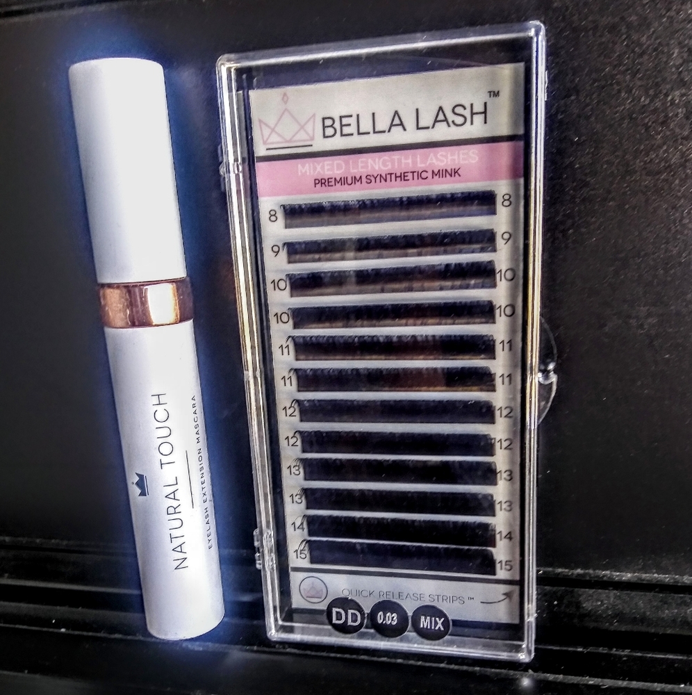 New set of DD 0.03 Mix Bella lashes & Mascara